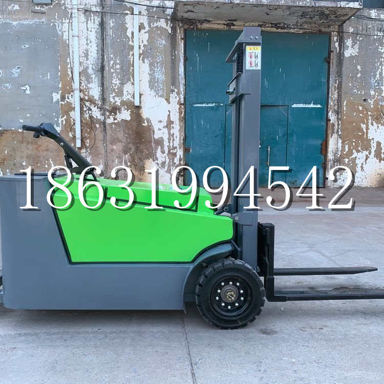 盐亭县小型电动叉车1吨2吨步行站驾式电瓶堆高充电装卸车液压升降车铲车